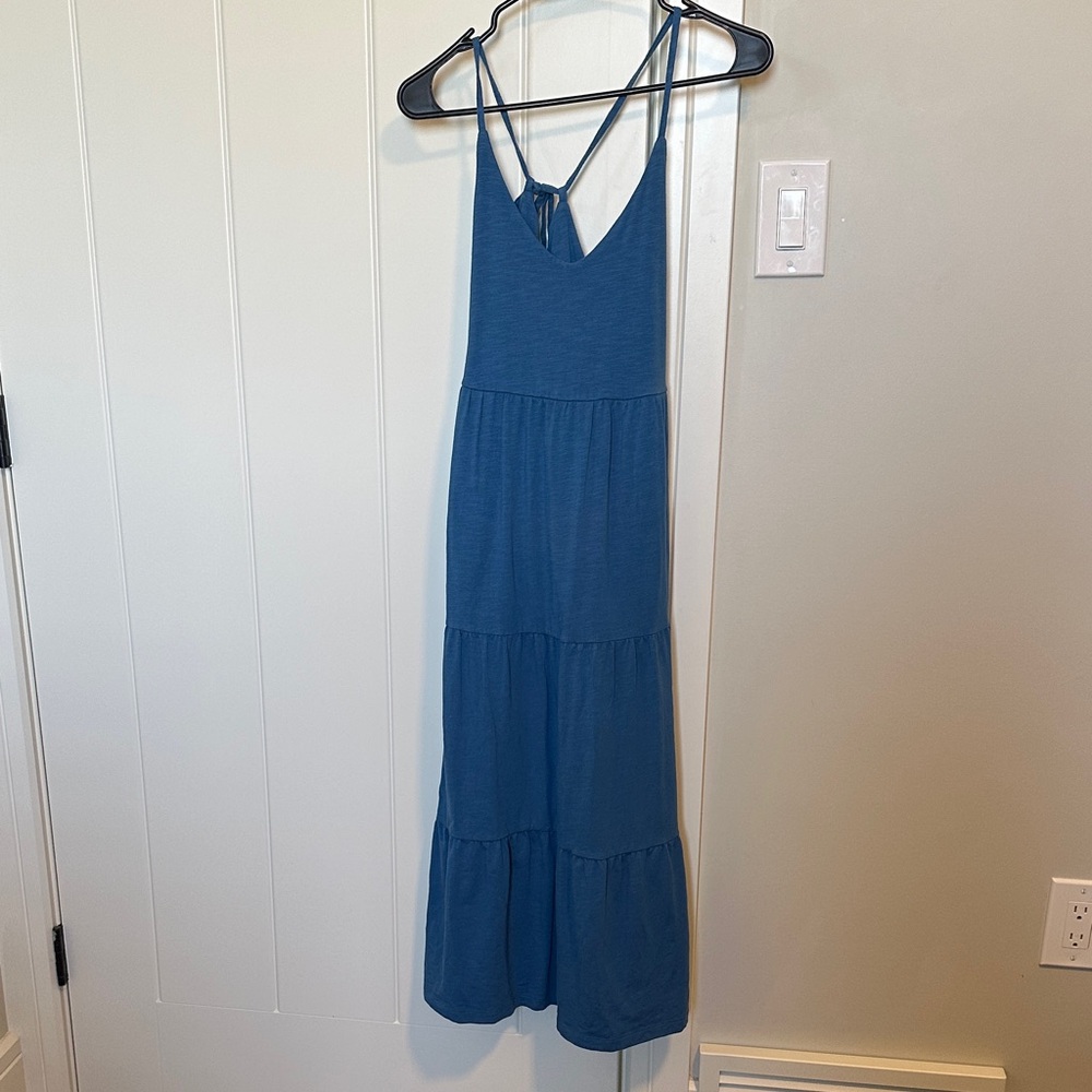 Old Navy Teal Maxi Dress